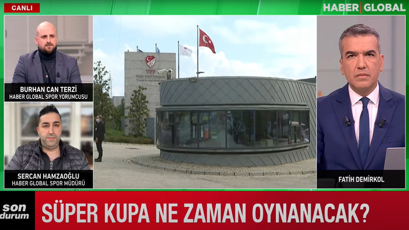 Turkcell Süper Kupa Finali ne zaman oynanacak? Kontra canlı yayınında açıkladı...