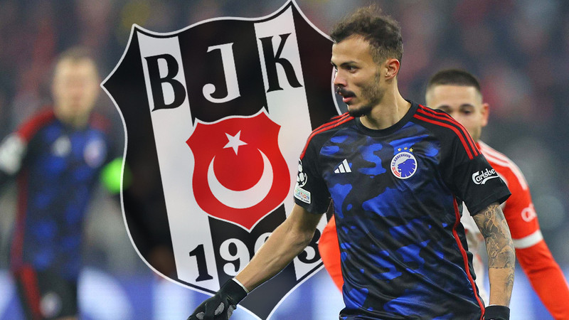 Samet Aybaba bizzat izledi! Beşiktaş Kopenhag'dan Vavro, Achouri ve Diogo Gonçalves'i istiyor