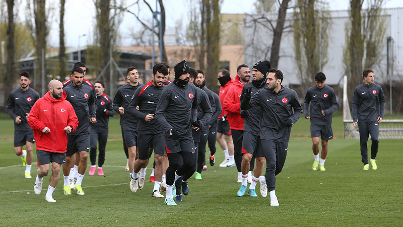 A Milli Takım, Avusturya maçının hazırlıklarını sürdürüyor