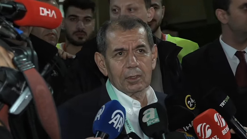 Dursun Özbek çok şaşırmış: Kimsenin aklından geçmiyordu