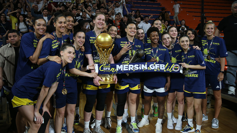 Fenerbahçe Kadın Basketbol Takımı üst üste 6. kez şampiyon oldu