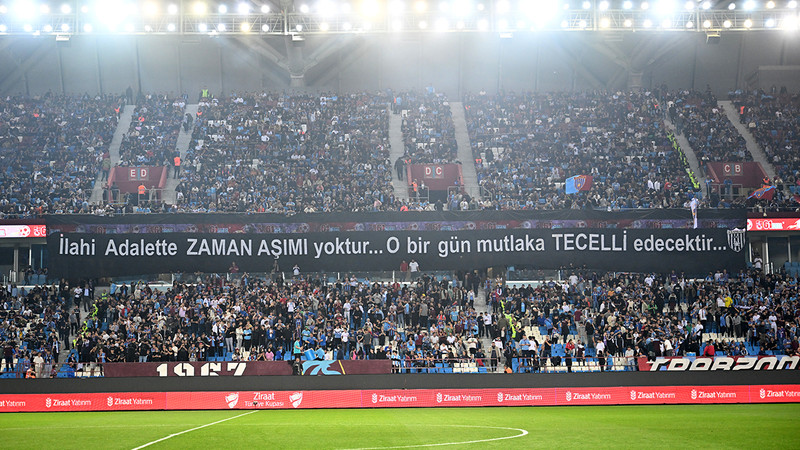 Trabzonspor'dan Fenerbahçe'ye pankartlı gönderme