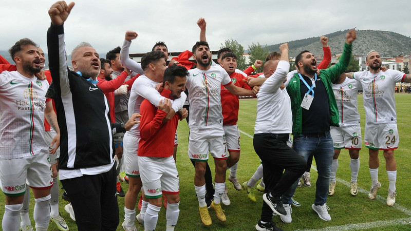 Avantaj Amedspor'da! 1. Lig artık çok yakın