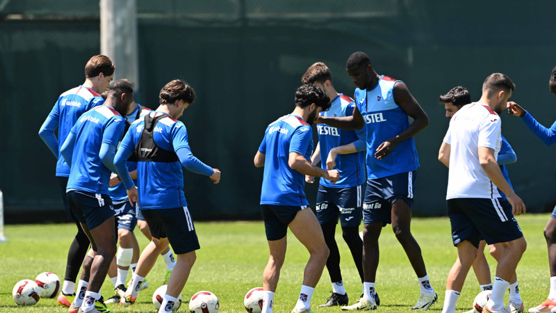 Trabzonspor, Beşiktaş maçının hazırlıklarını tamamladı