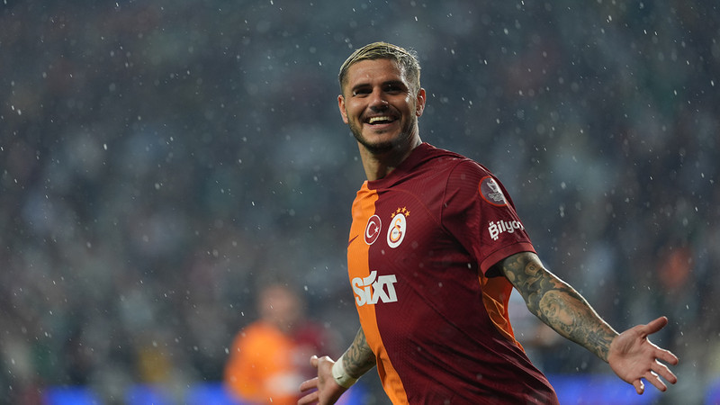 Süper Lig'de Mauro Icardi, gol kralı oldu