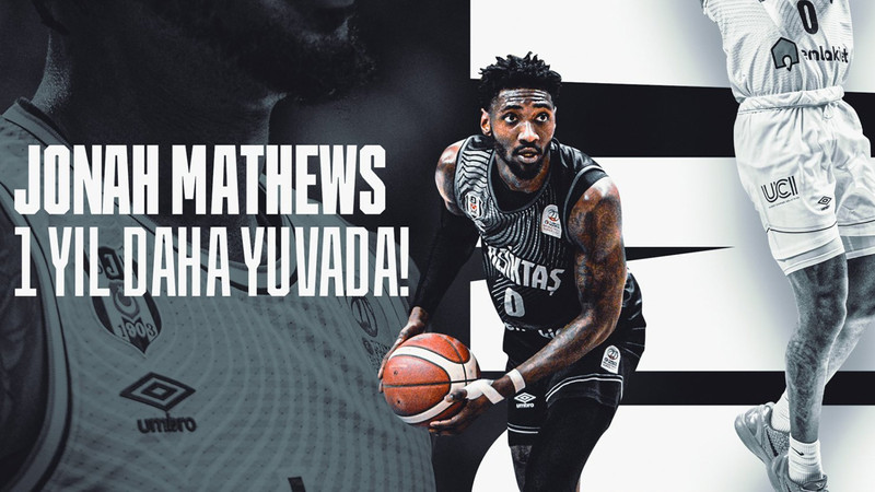 Beşiktaş'ta Jonah Mathews imzayı attı