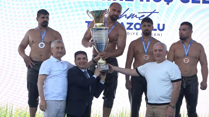 Gaziantep'te altın kemer Ali Gürbüz'ün