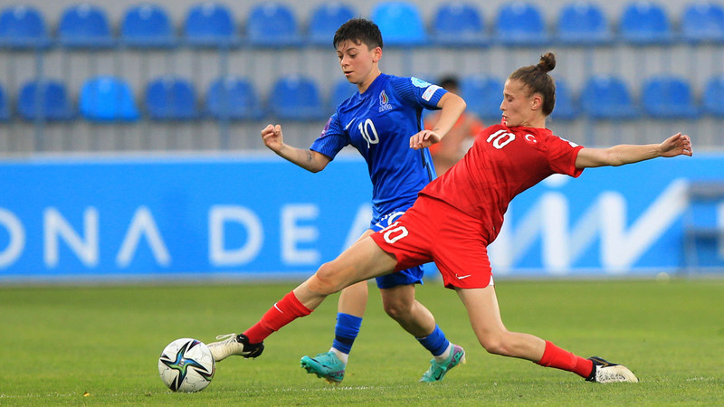 A Milli Kadın Futbol Takımı, Azerbaycan'a 1-0 mağlup oldu