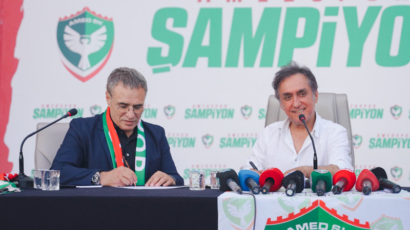 Amedspor'a imza atan Ersun Yanal'ın ilk sözleri
