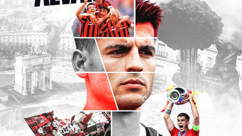 Milan Alvaro Morata transferini duyurdu