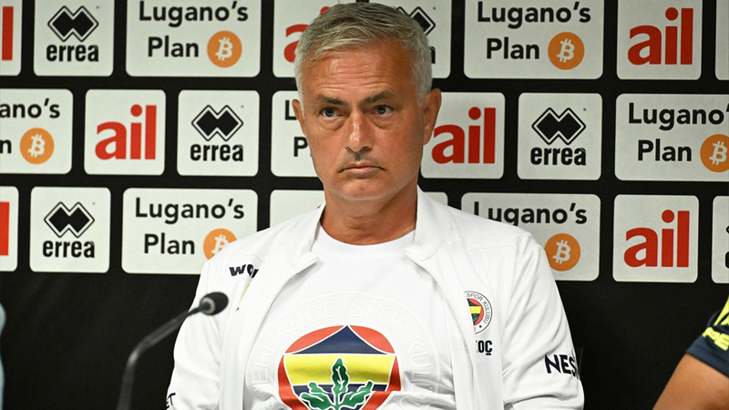 Lugano maçı öncesinde konuşan Jose Mourinho: Kazanmak için geldik