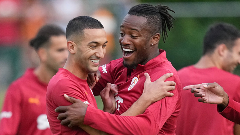 Galatasaray, Avusturya kampındaki ilk antrenmanını yaptı