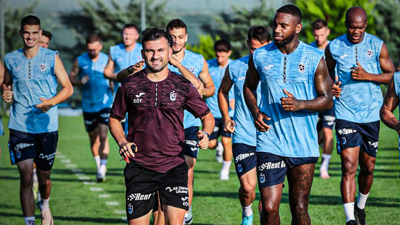 Trabzonspor, Ruzomberok maçı için şut çalıştı