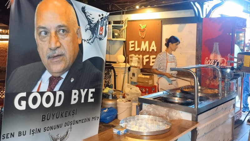 Beşiktaş taraftarlarından Mehmet Büyükekşi için lokma