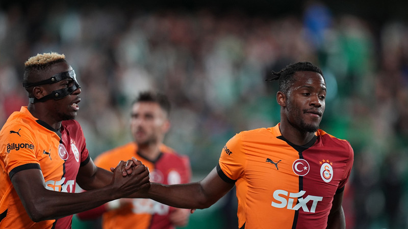 Bodrum FK maçında galibiyeti getiren Michy Batshuayi: Osimhen'den teknik olarak daha iyiyim