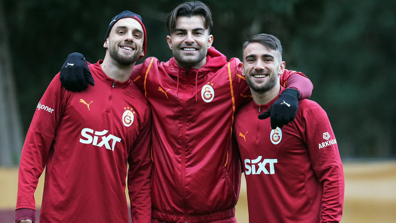 Galatasaray, AZ Alkmaar maçı hazırlıklarına başladı