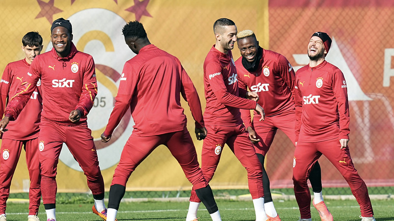 Galatasaray AZ Alkmaar maçı hazırlıklarını sürdürüyor