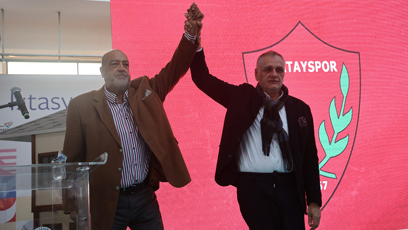 Hatayspor'un yeni başkanı Hikmet Çinçin oldu