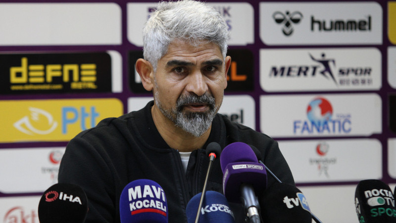 Kocaelispor Teknik Direktörü İsmet Taşdemir: İçeride dışarıda fark etmez her maç zor!