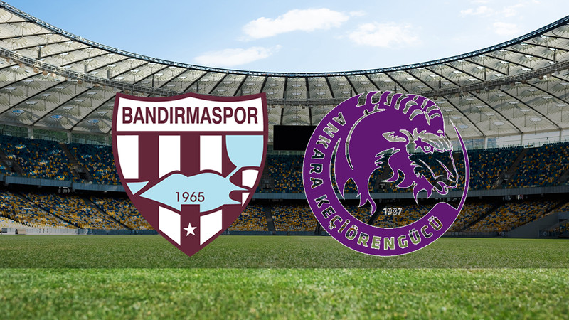 Bandırmaspor - Keçiörengücü maçı ne zaman? Saat kaçta ve hangi kanalda canlı yayınlanacak? | Trendyol 1. Lig