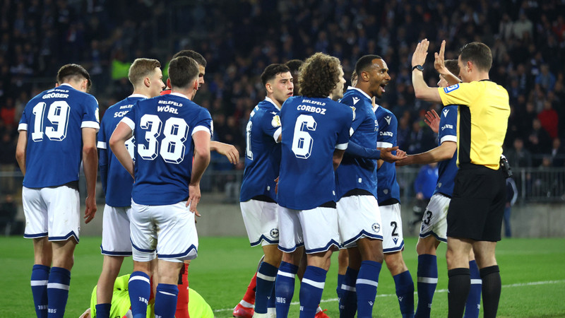 3. Lig ekibi Arminia Bielefeld finale yükseldi