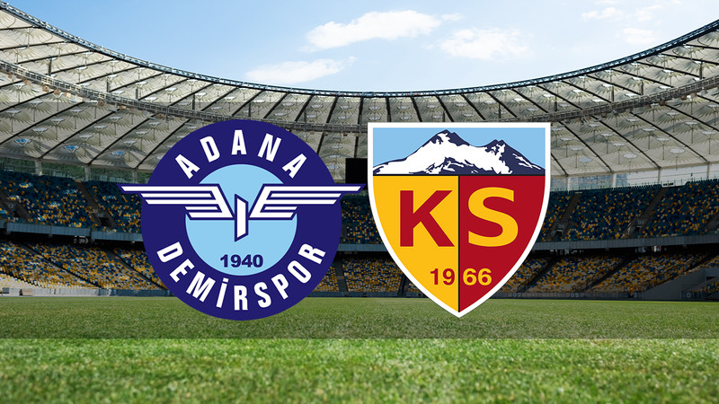 Adana Demirspor - Kayserispor maçı ne zaman? Saat kaçta ve hangi kanalda canlı yayınlanacak? | Trendyol Süper Lig