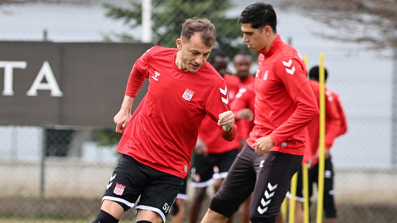 Sivasspor'un Galatasaray maçı hazırlıkları devam etti